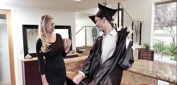  Graduation Gift For Son By MILF Mom- Kenzie Taylor